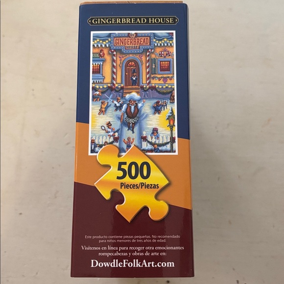 Gingerbread House-500 pieces - Picture 2 of 3